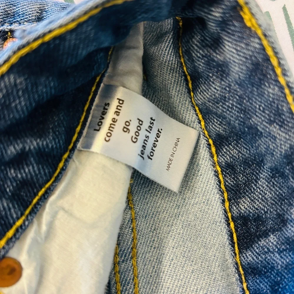 PacSun Boyfriend Jeans Size 25 | Two-Tone Panel Denim | Denim at Dawn